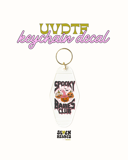 Spooky babes club - Keychain Decal Set of 5