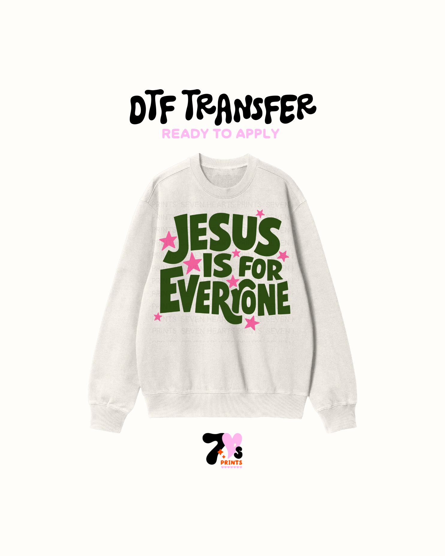 -Jesus for everyone DTF Transfers