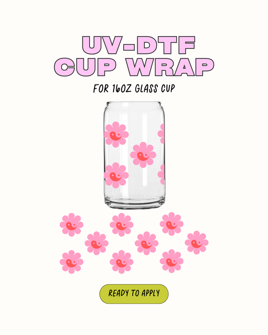 Ying Yang Flower - UV DTF