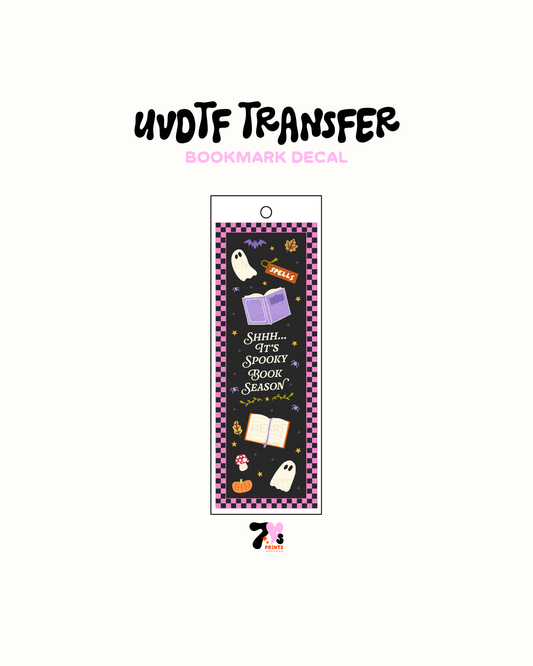 UVDTF Bookmark Decal #363