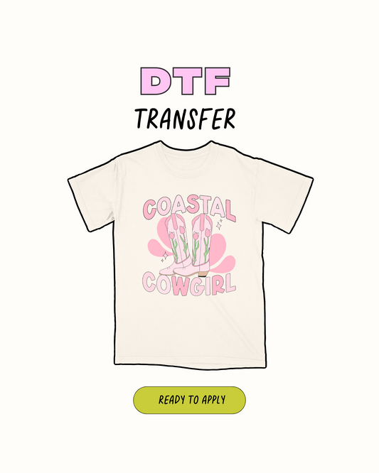 Coastal Cowgirl - DTF Transfer