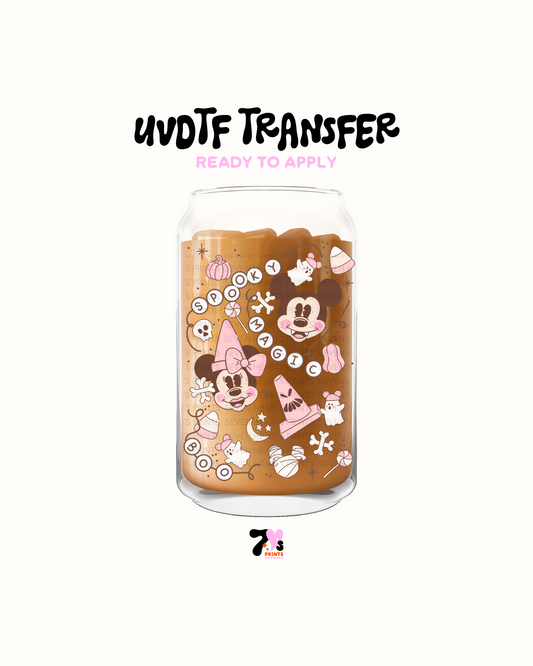 Spooky Mouse - UVDTF Decal
