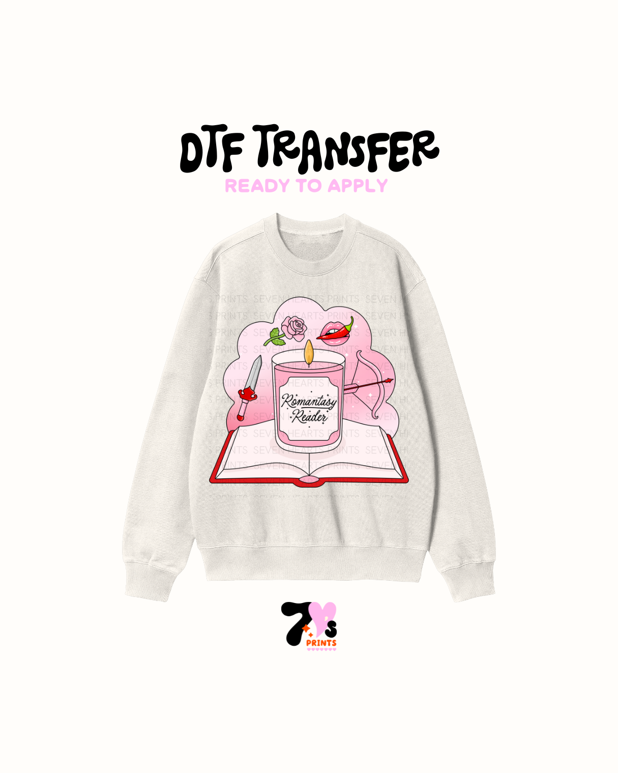 Romantasy Reader -  DTF Transfers