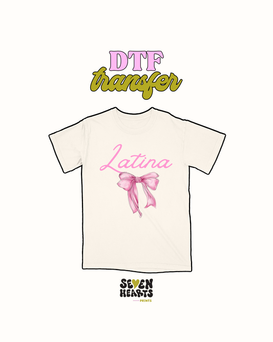 Latina - Transferencia DTF
