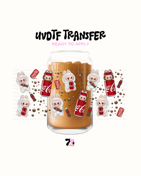 Labubu coke - UVDTF Wraps