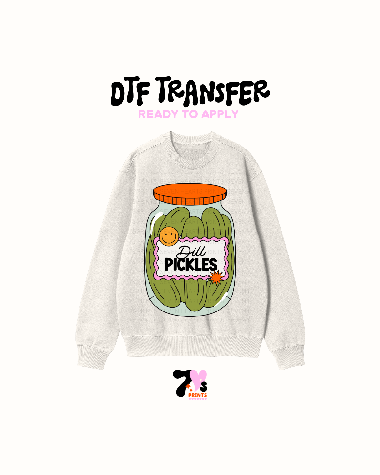 Dill pickles- DTF Transfer