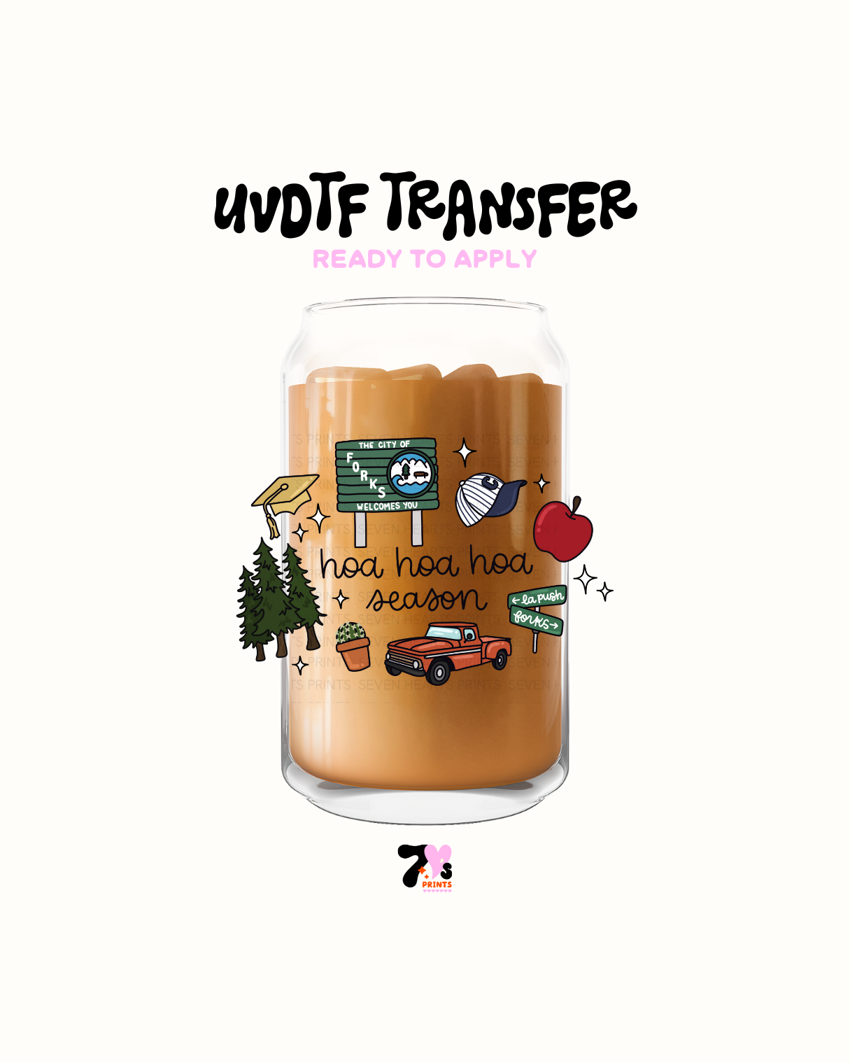 Hoa how season - UVDTF Decal