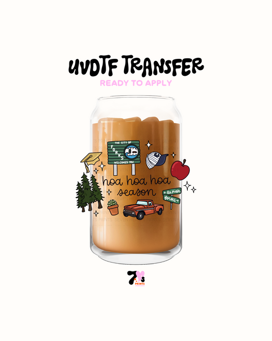 Hoa how season - UVDTF Decal