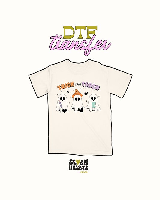 Trick or teach - DTF Transfer