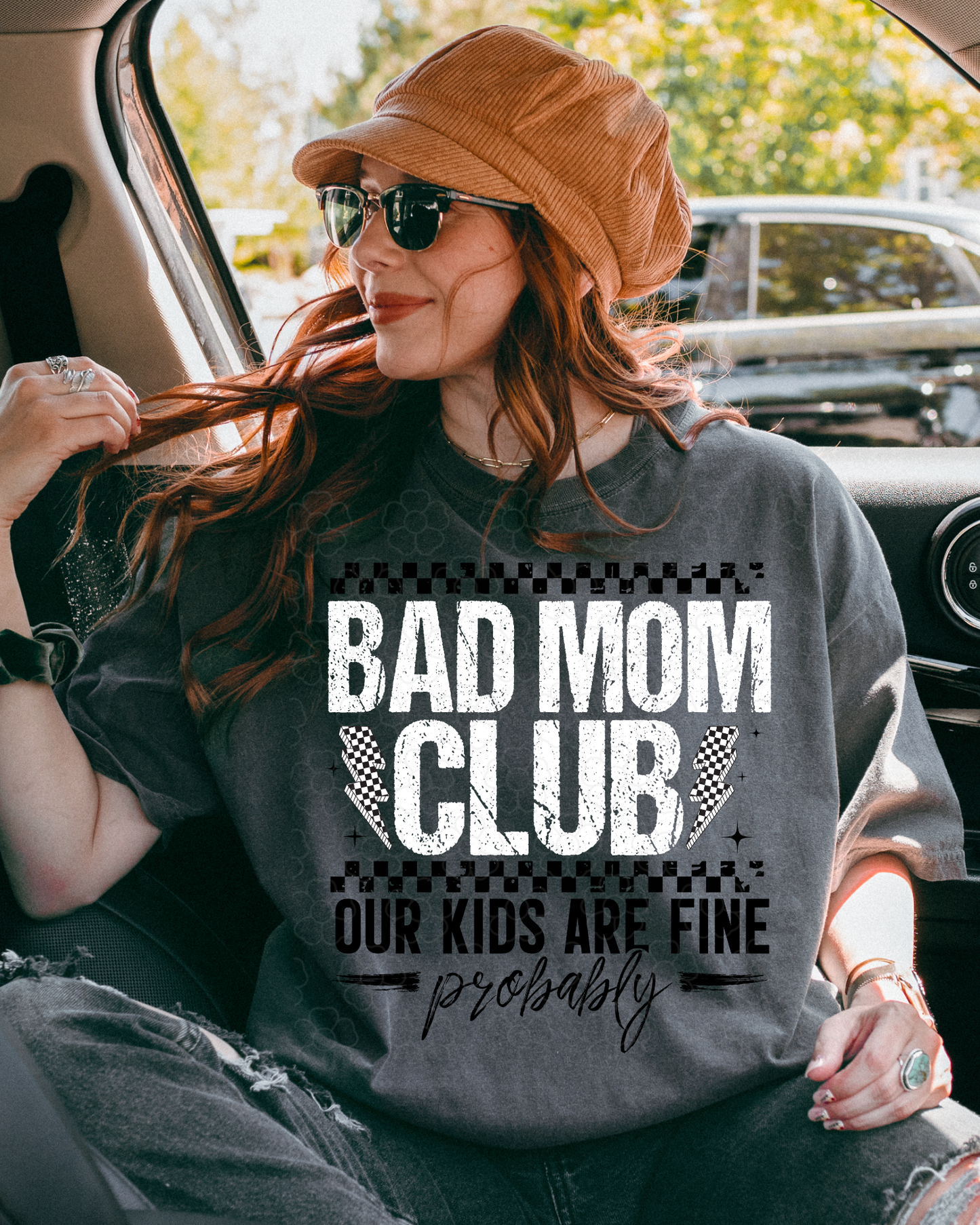 Bad mom club our kids are fine - DTF Transfers