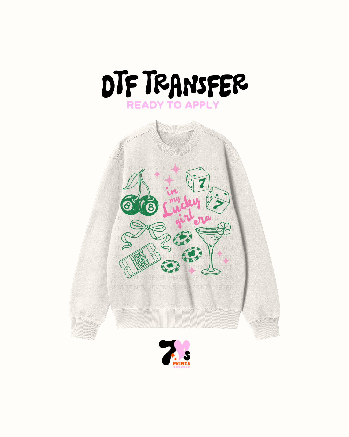 In my lucky girl era - DTF Transfers