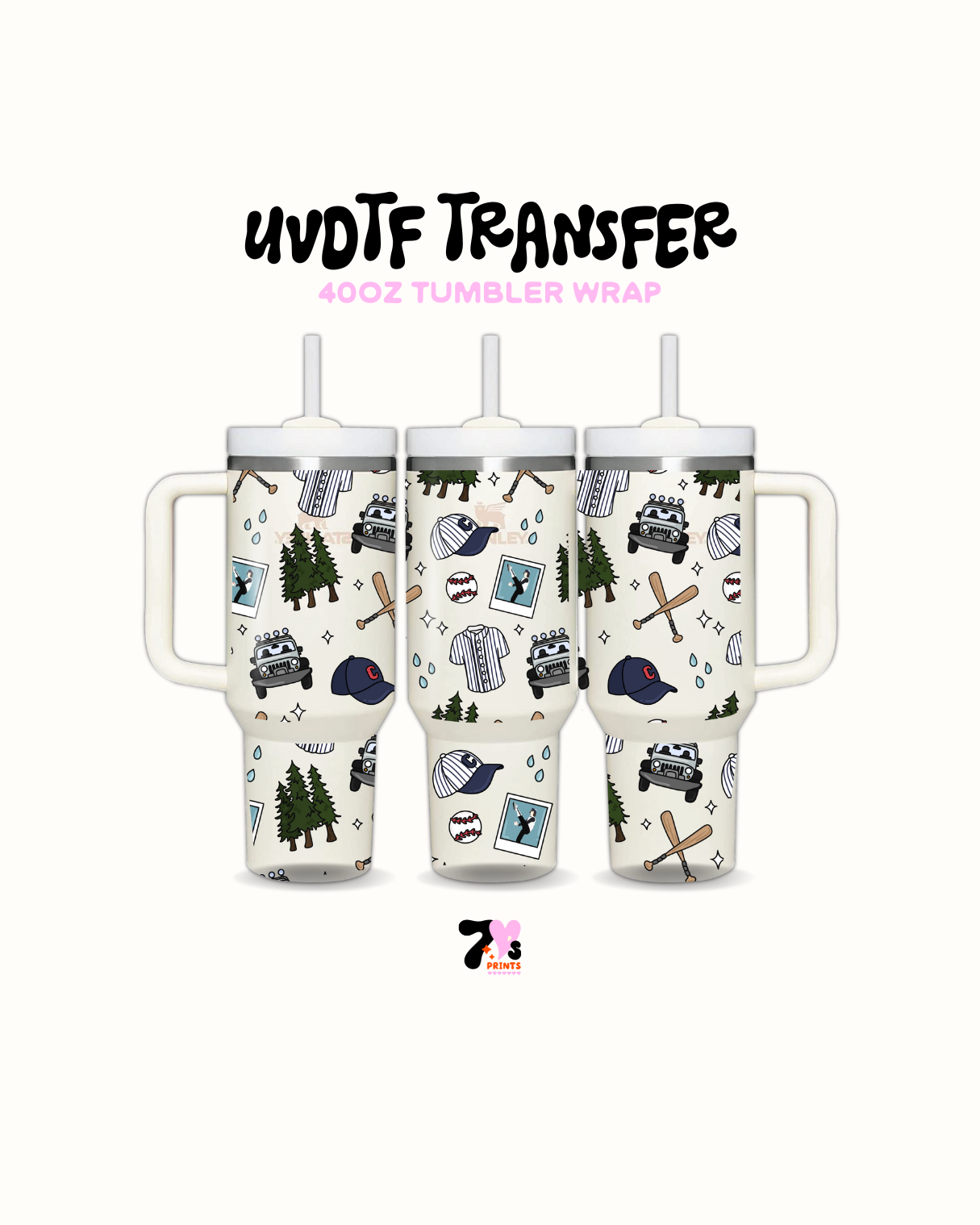 Twilight Baseball - UVDTF Wrap
