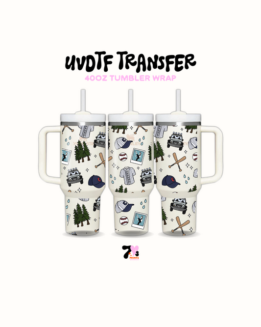 Twilight Baseball - UVDTF Wrap