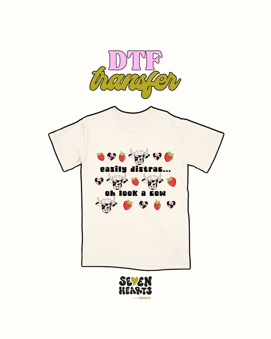 Easily distracted - DTF Transfer