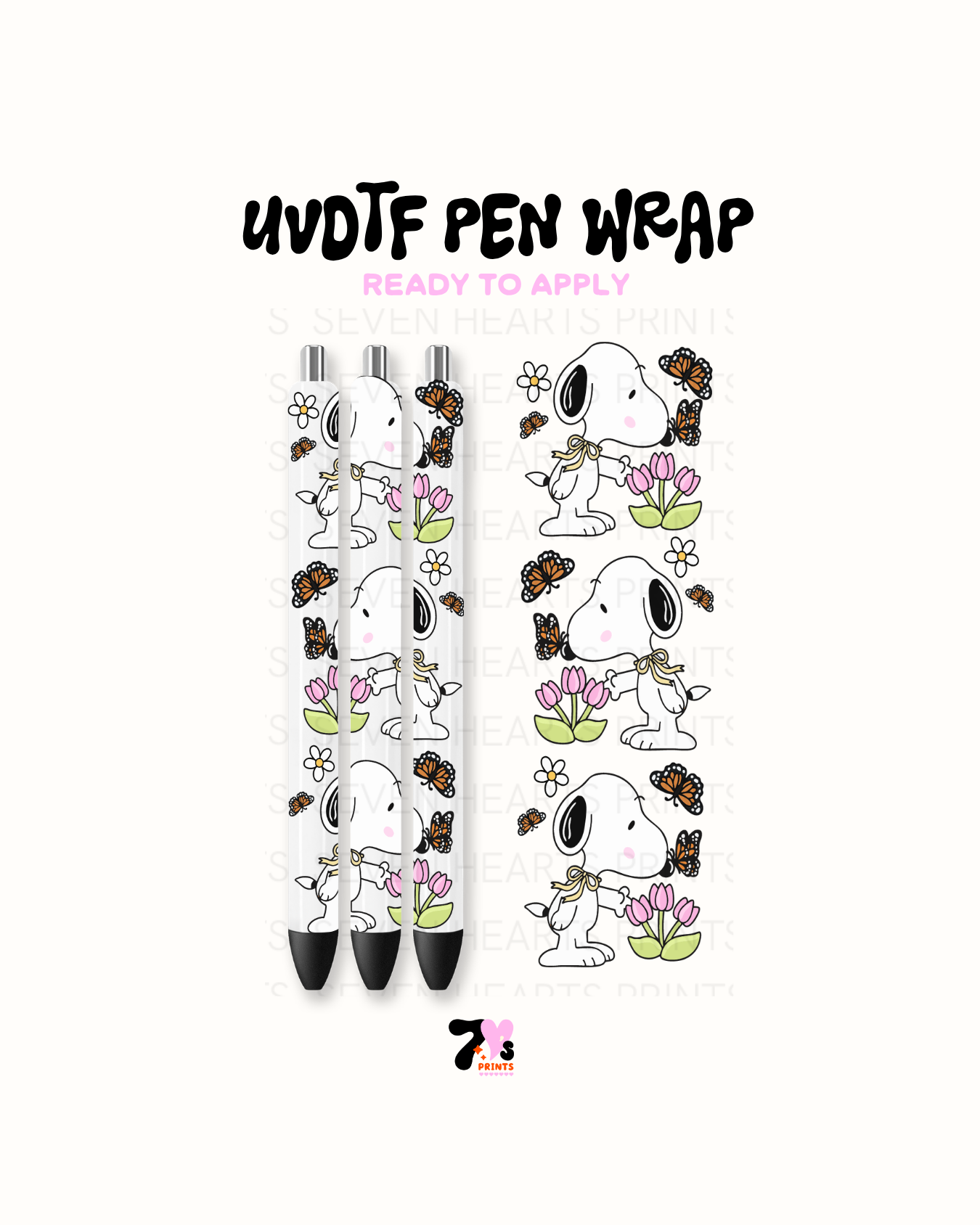 UVDTF Pen Wrap #10  Set of 3
