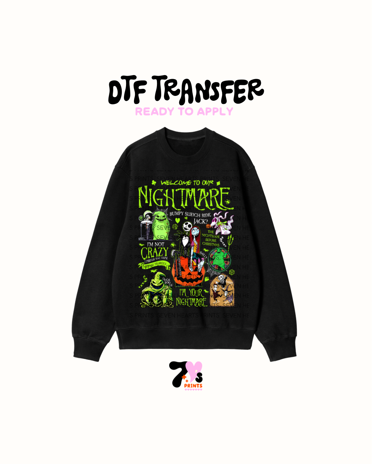 Nightmare - DTF Transfer