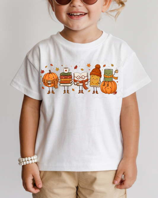 Fall pumpkin school vibes - DTF Transfers
