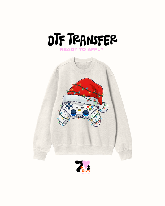 Gaming xmas -  DTF Transfers