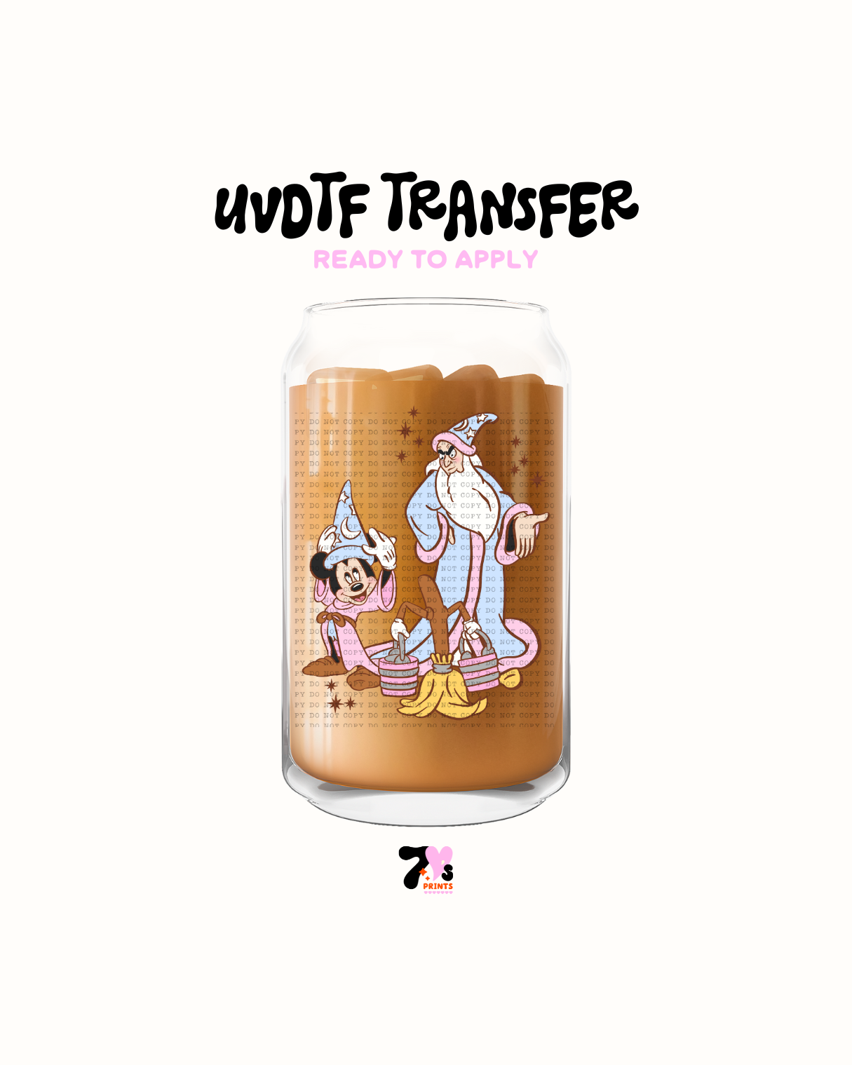 Mouse (Pastel) - UVDTF Decal