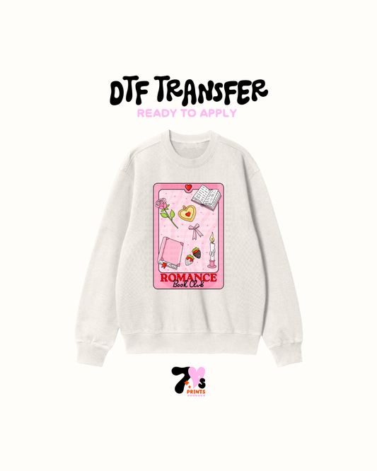 Romance book Club - DTF Transfer