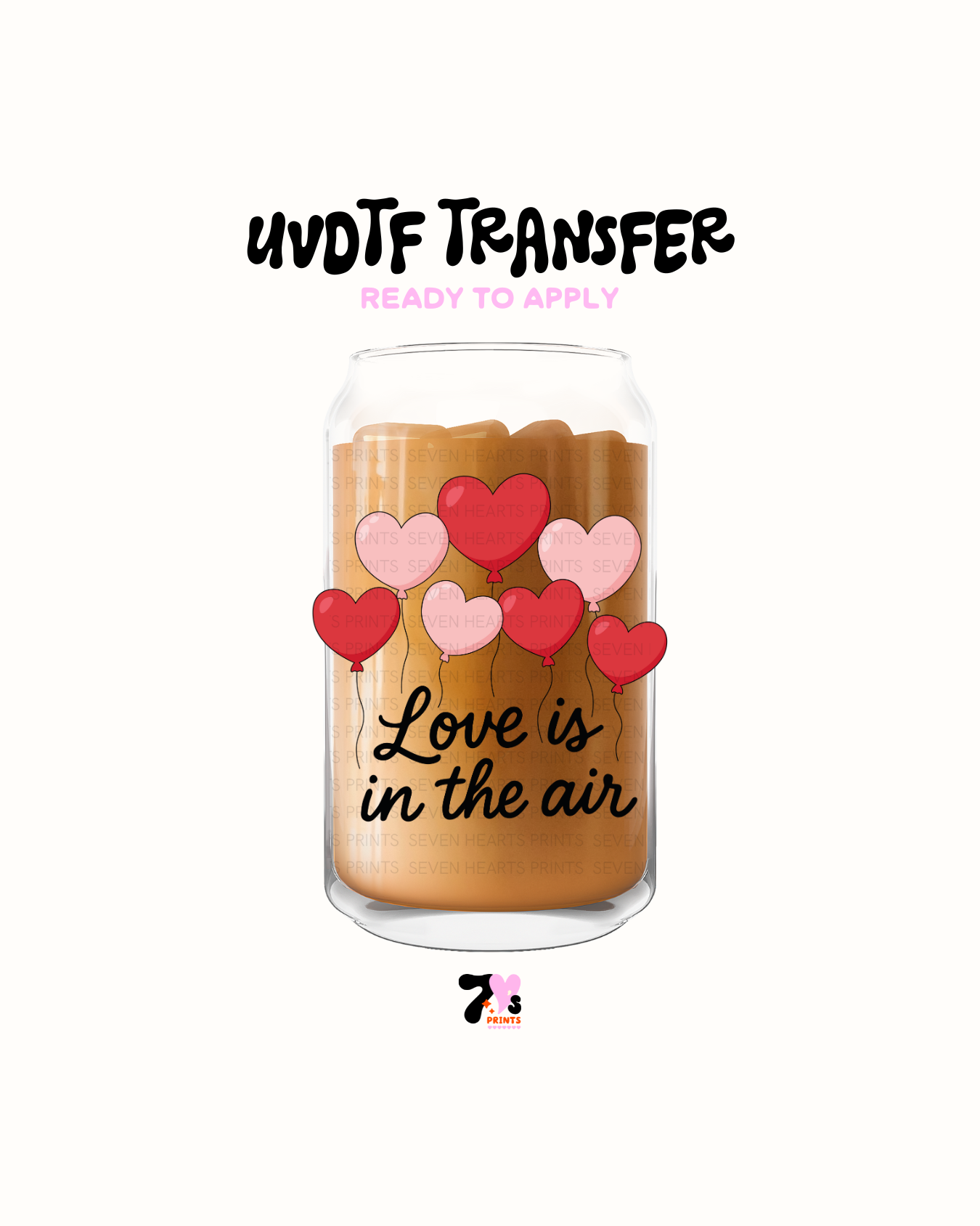 Love is in The Air - UVDTF Decal