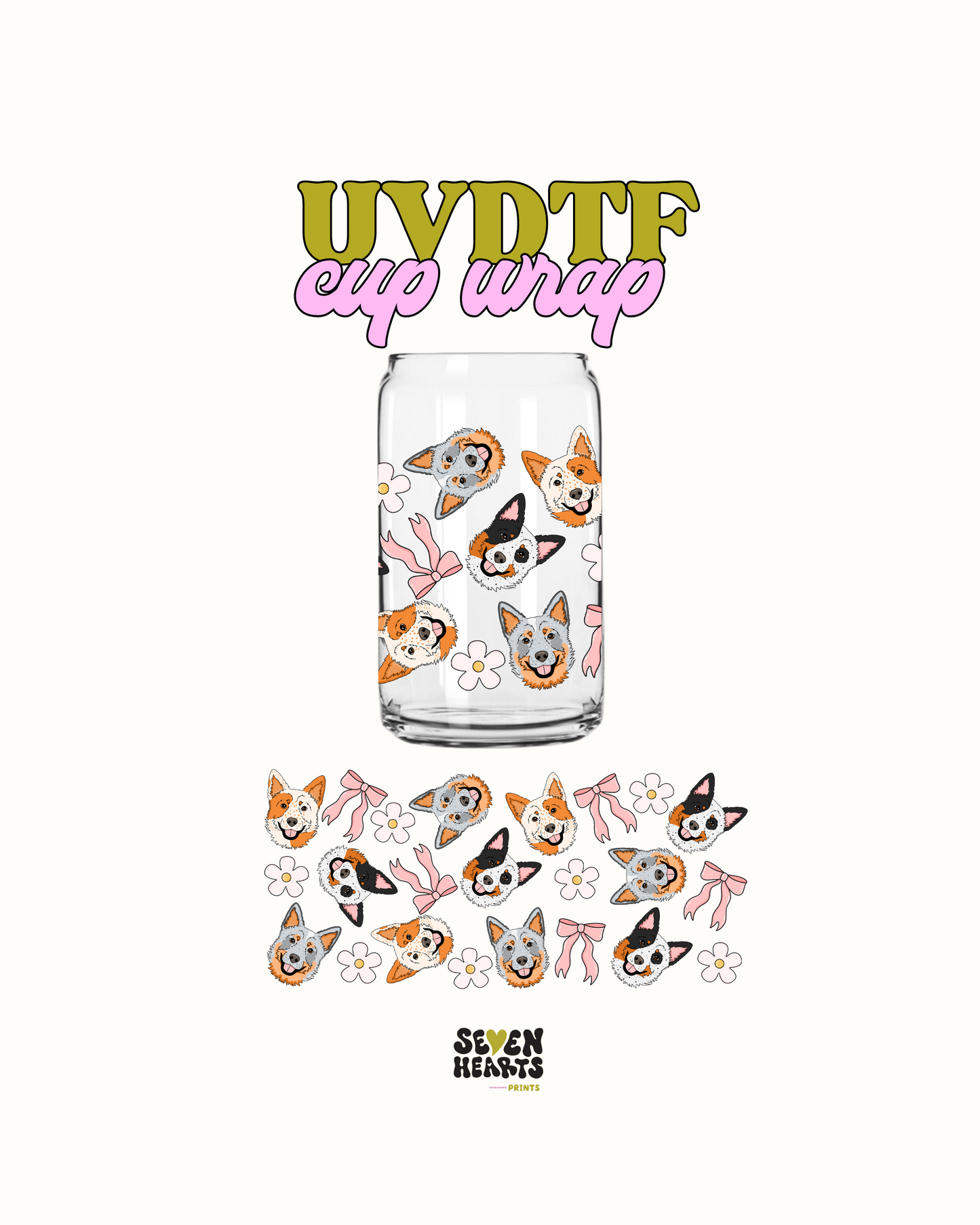 Cute dogs - UV DTF