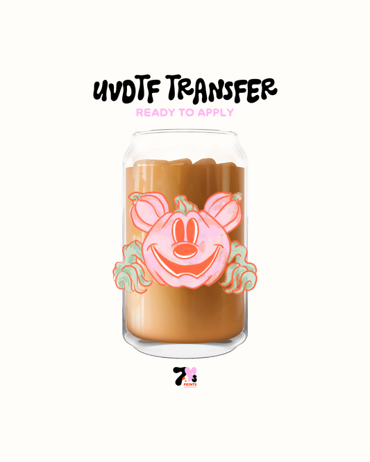 Mouse Pumpkin - UVDTF Decal