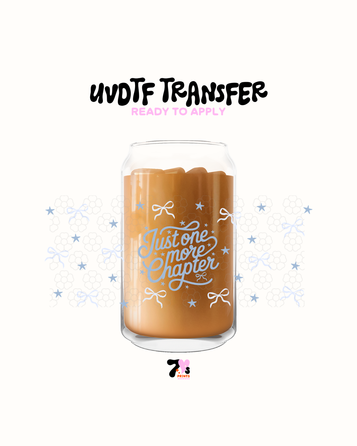 Just one more Chapter blue - UVDTF Wrap