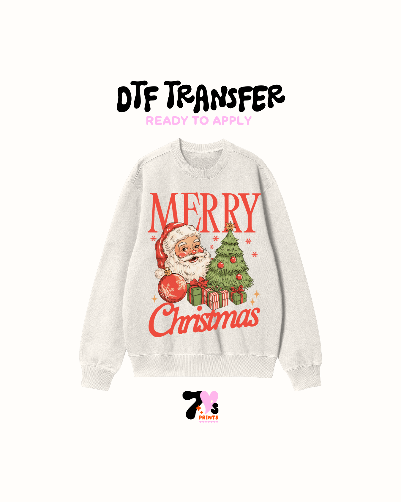 Merry xmas -  DTF Transfers
