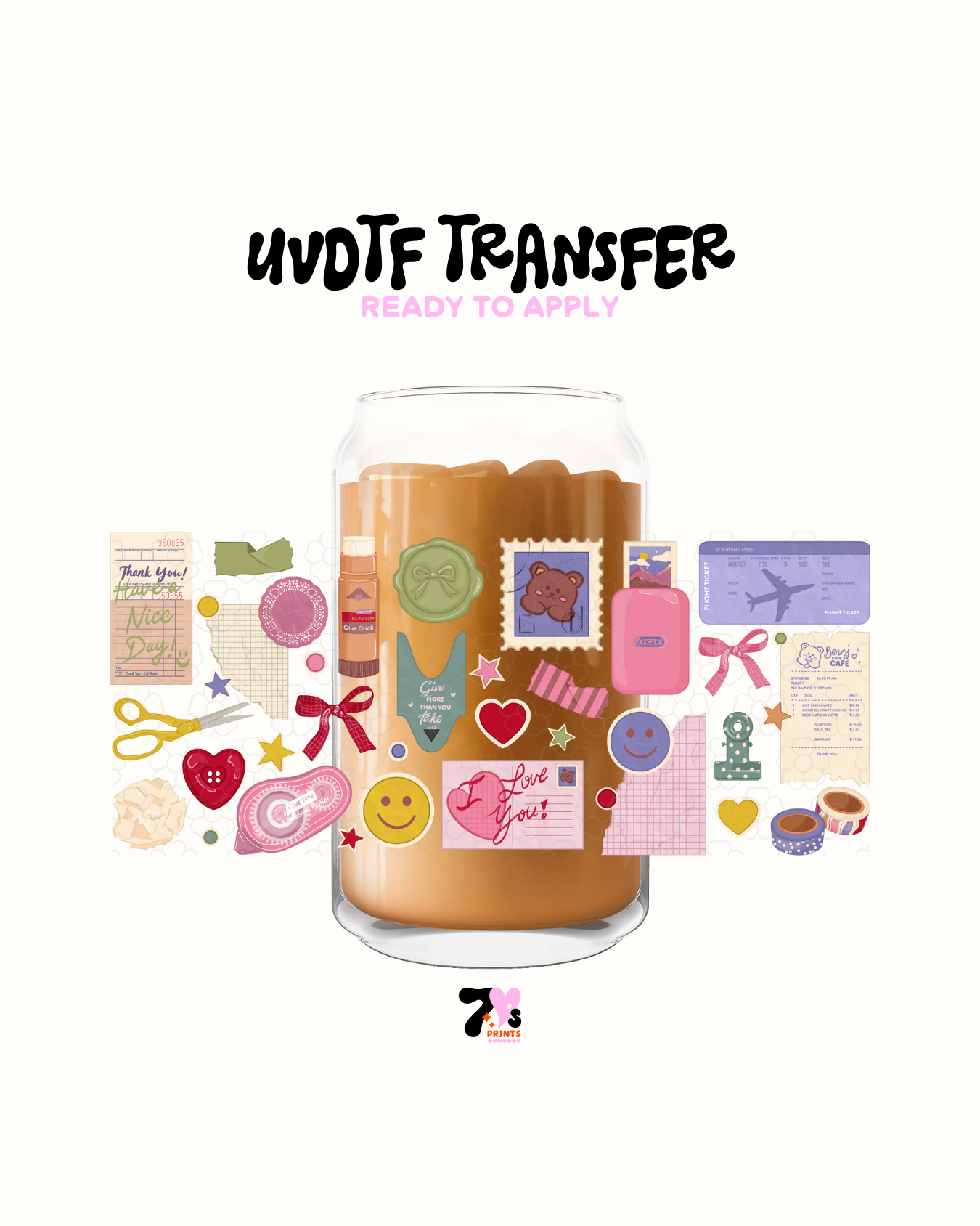 Junk journal lover - UVDTF Wrap