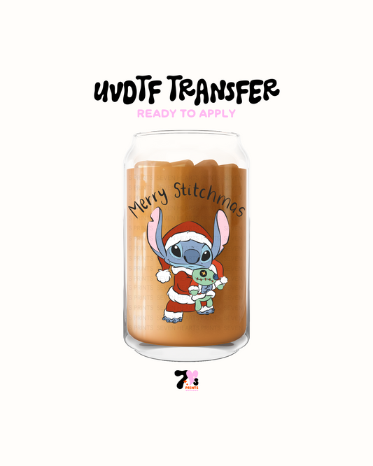Merry stitchmas - UVDTF Decal