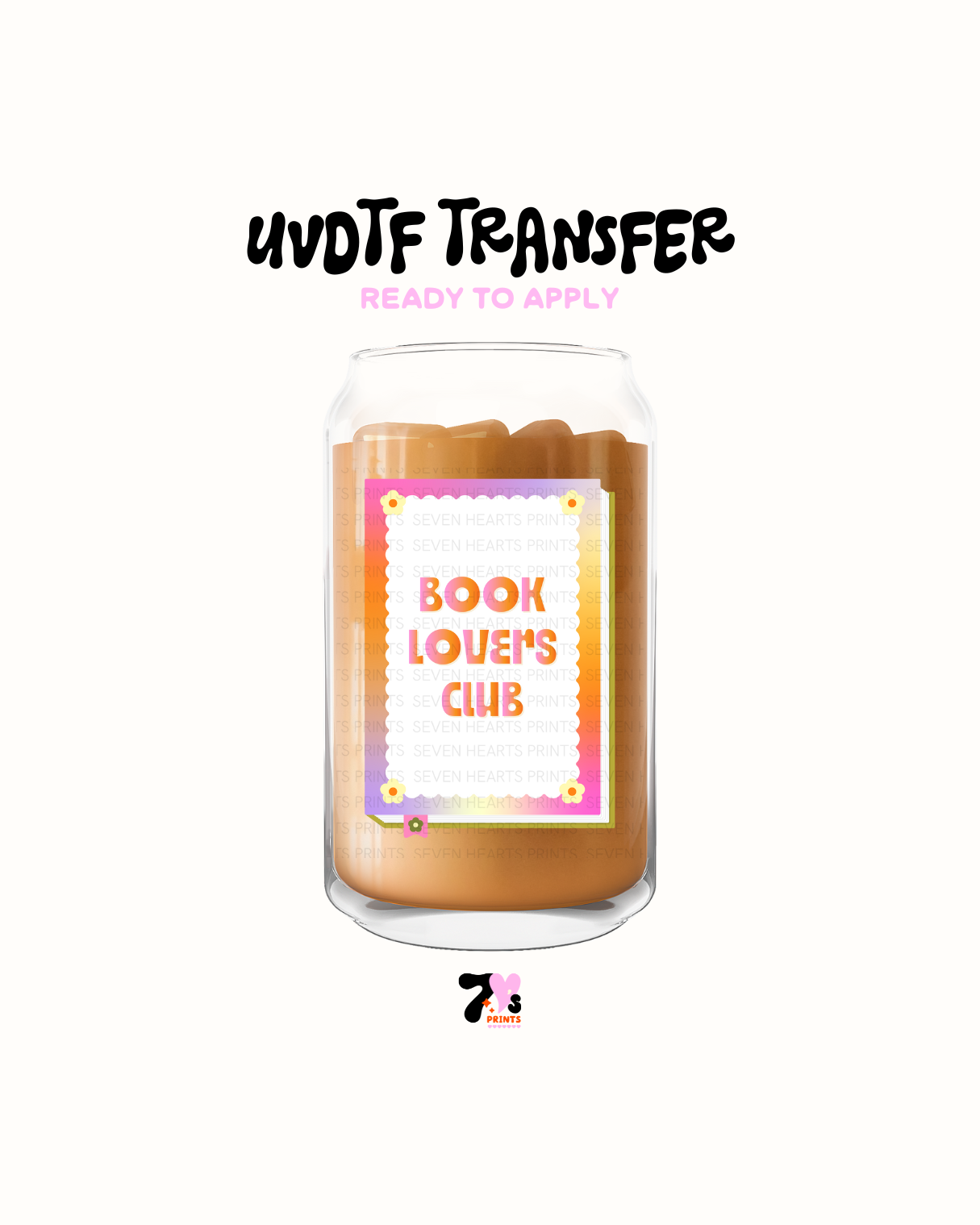Book Lovers Club - UVDTF Decal