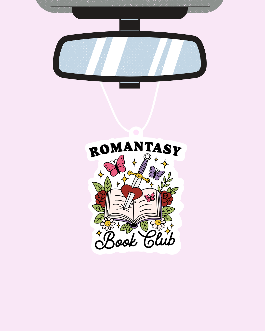 Romantasy Book club - Air Freshners Set fof 4 (PRE-ORDER)