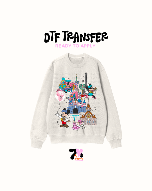 Trip to see the mouse -  DTF Transfers