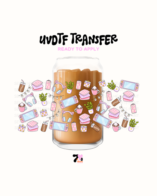 Gaming girl - UVDTF Wraps