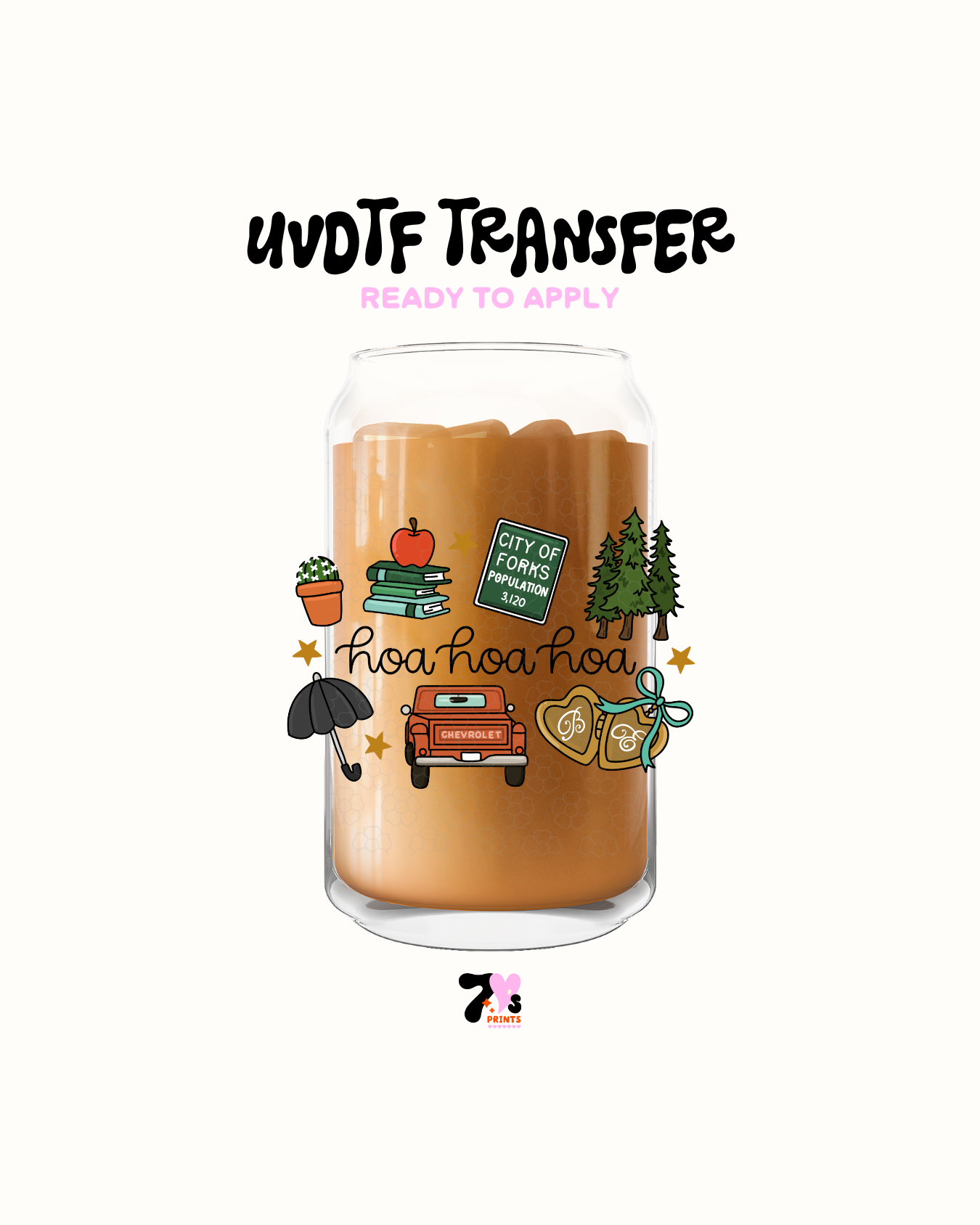Hoa hoa hoa - UVDTF Decal