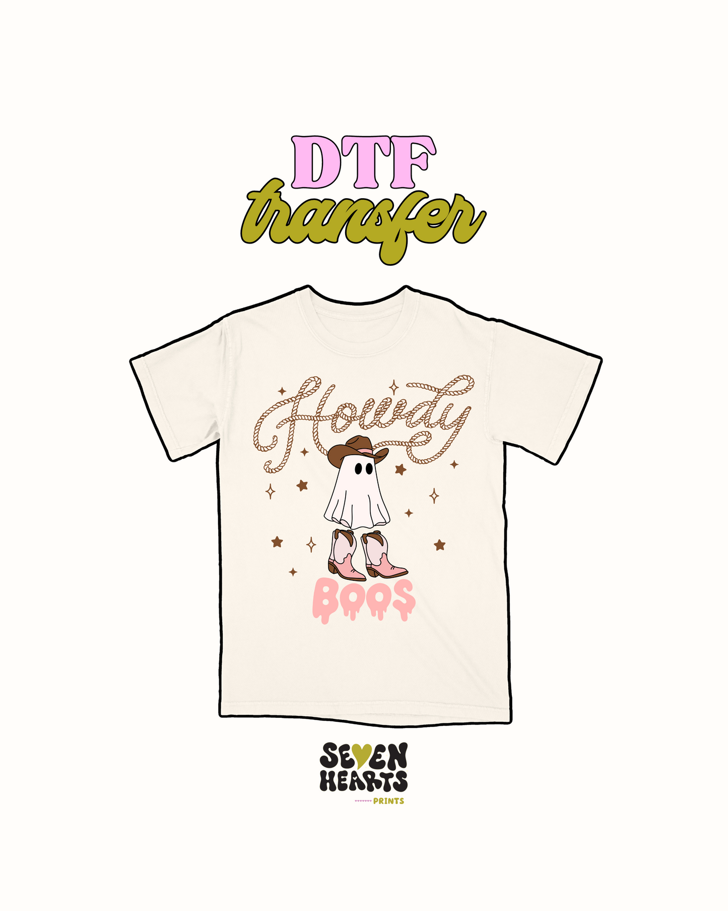 Howdy boos  - DTF Transfer