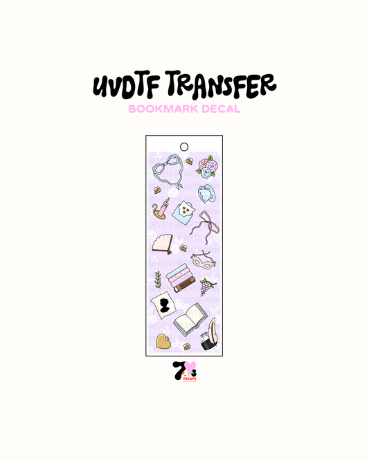 Libros de Astro - Calcomanía de marcador UVDTF 