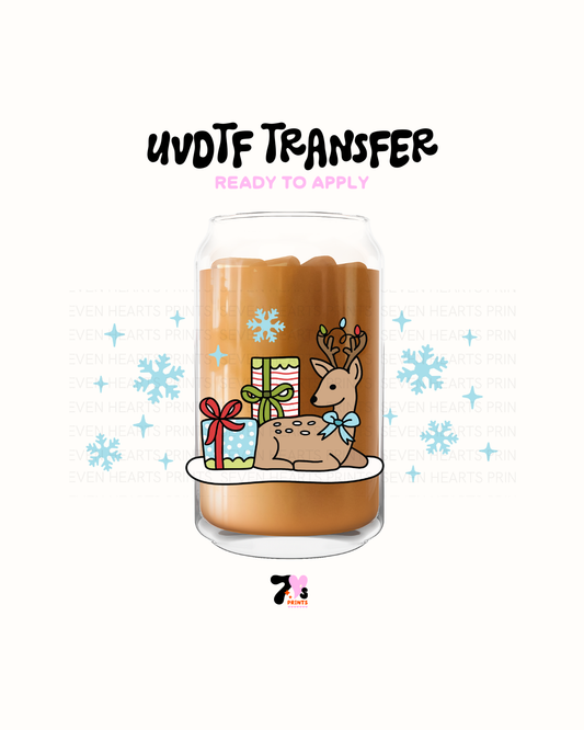 Raindeer xmas gift - UVDTF Wraps