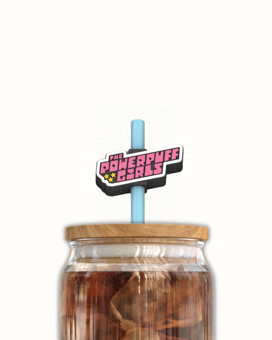 The Girls 3D Straw Topper