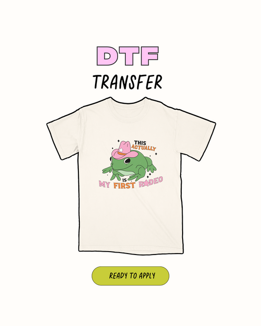 No es mi primer rodeo - Transferencia DTF