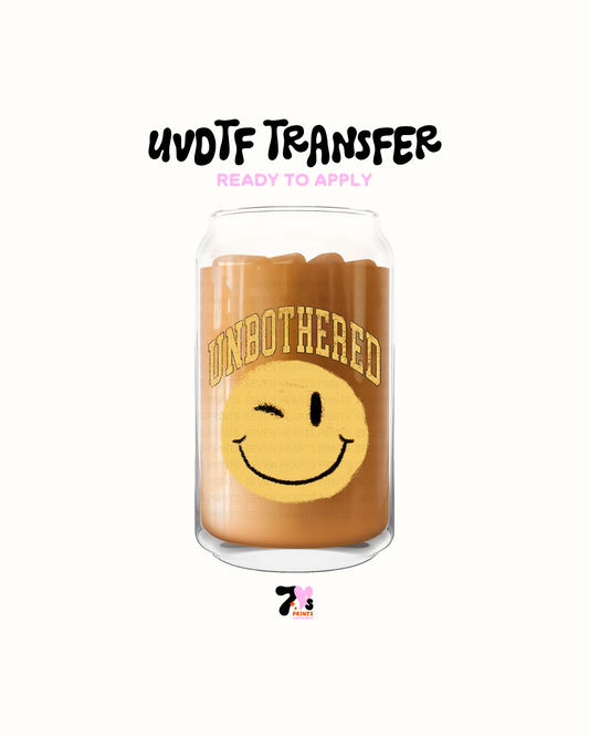 Unbothered - UVDTF Decal