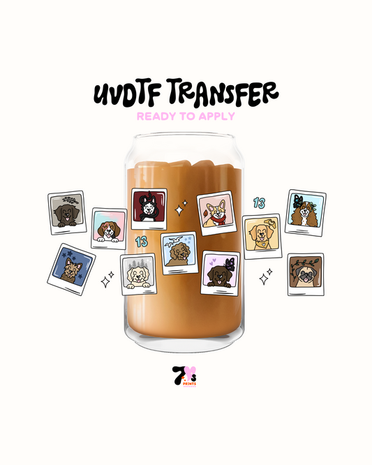 Dog pics - UVDTF Wrap