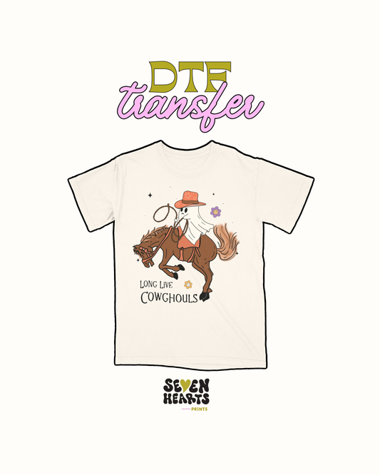 Long live cowshouls  - DTF Transfer