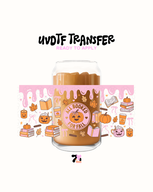 All booked for fall- UVDTF Wrap