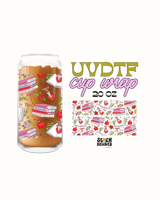 Smut Reader - Double Sided UVDTF 20oz Cup Wrap