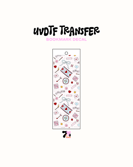 Libros de Astro - Calcomanía de marcador UVDTF 