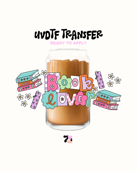 Book lover - UVDTF Wrap