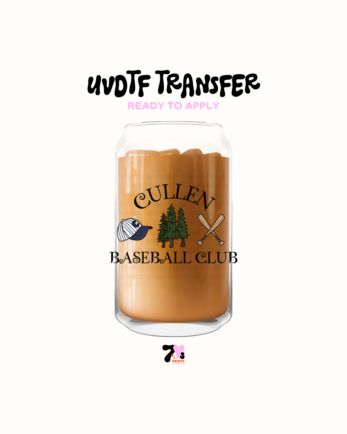 Cullen baseball club - UVDTF Decal