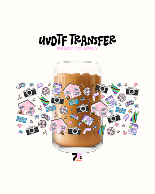 Disco house - UVDTF Wrap